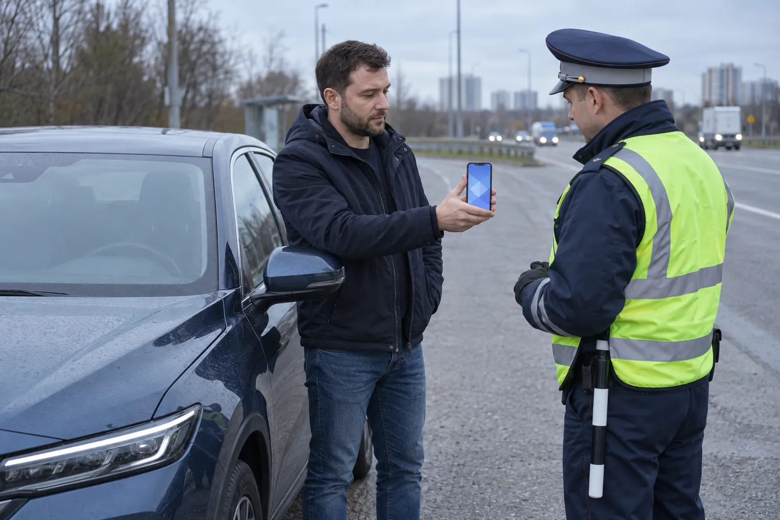 С 8 сентября права и СТС можно будет предъявлять по QR-коду